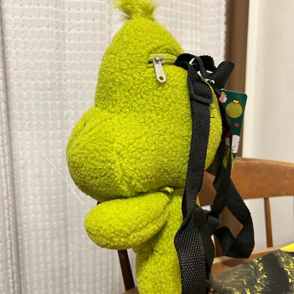 Grinch Plush Backpack NWT - Picture 4 of 8